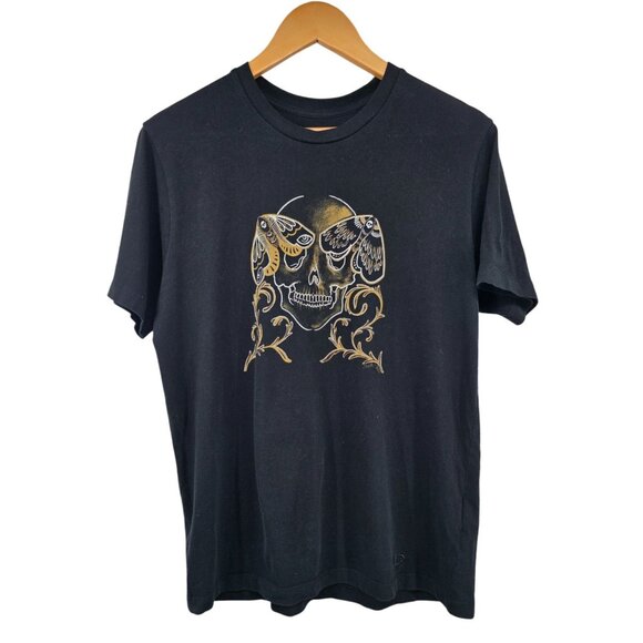 RARE Coach New York Chelsea T Shirt Skull Tattoo Print Men's Small HTF - Picture 2 of 7